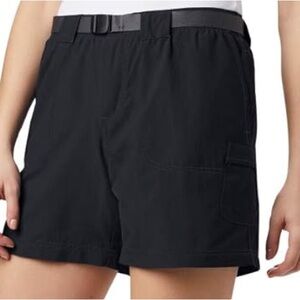 Columbia Women's Sandy River Cargo Short Size XL Blue 6” inseam